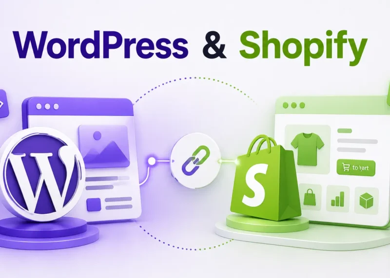 Custom themes and robust e-commerce setups that drive sales.